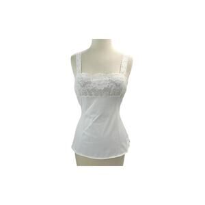 1950's White Lace Camisole